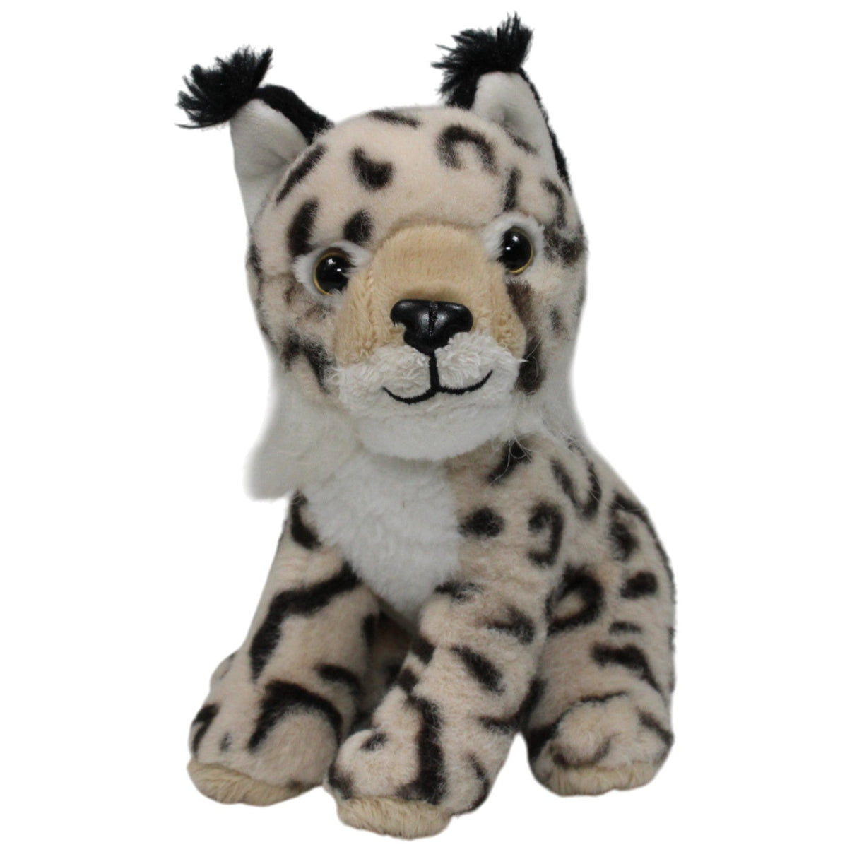 123000018187 Unbekannt Kleiner Luchs, sitzend Kuscheltier Kumpel Leo 17cm Beige ebay - stofftiere