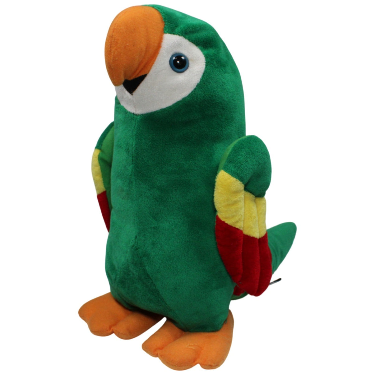 123000018189 Leico Großer grüner Papagei, stehend Kuscheltier Kumpel Leo 36cm ebay - 20 - stofftiere Gebraucht