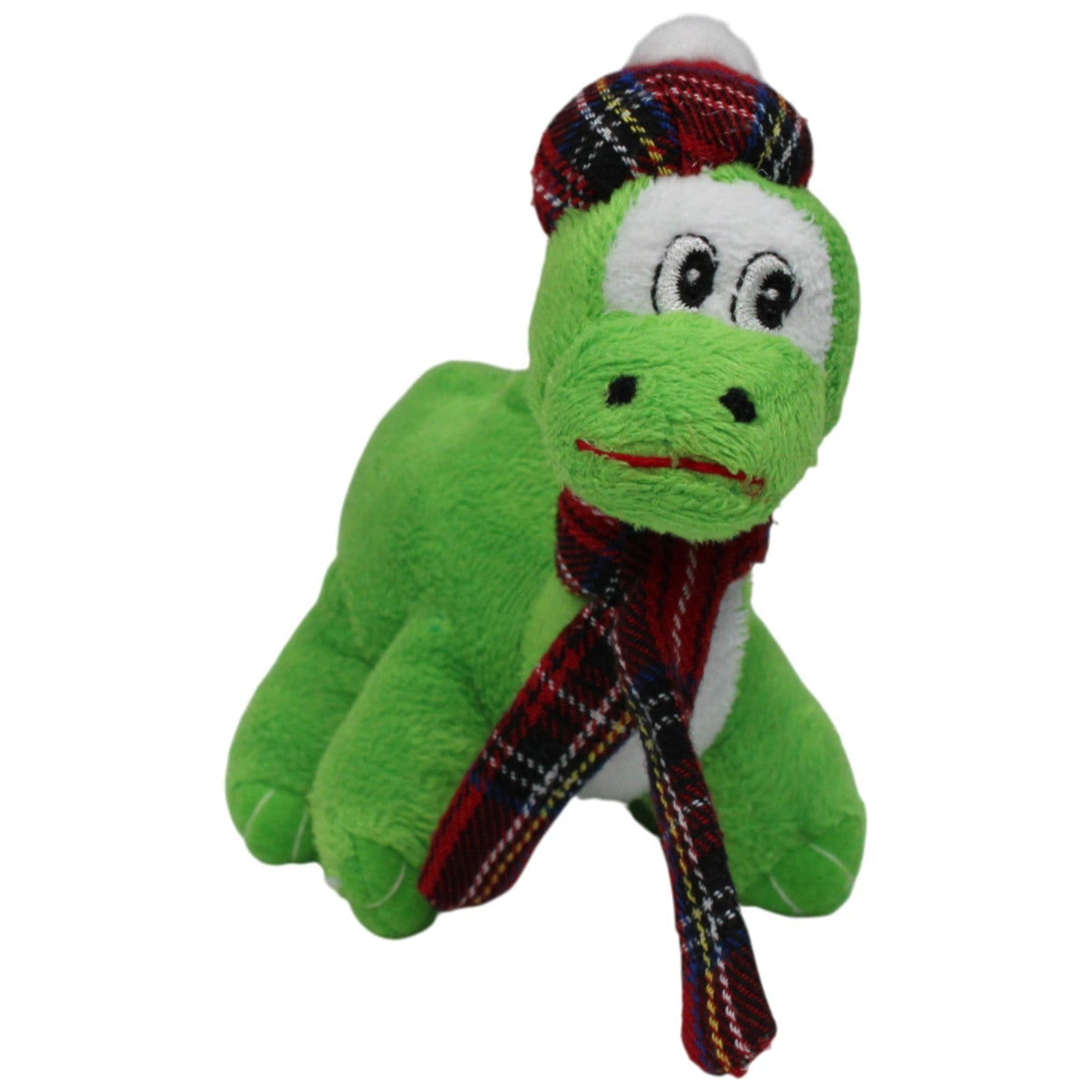 123000018250 Thistle Products Ungeheuer von Loch Ness in Mütze und Schal mit Schottenkaro Plüschfigur Kumpel Leo 19cm ebay - stofftiere Gebraucht