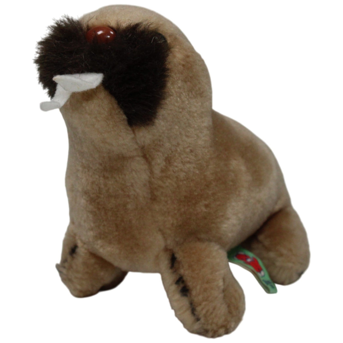 123000018330 John Kuscheltiere, kleines Walross Kuscheltier Kumpel Leo 13cm _Vintage_ Beige