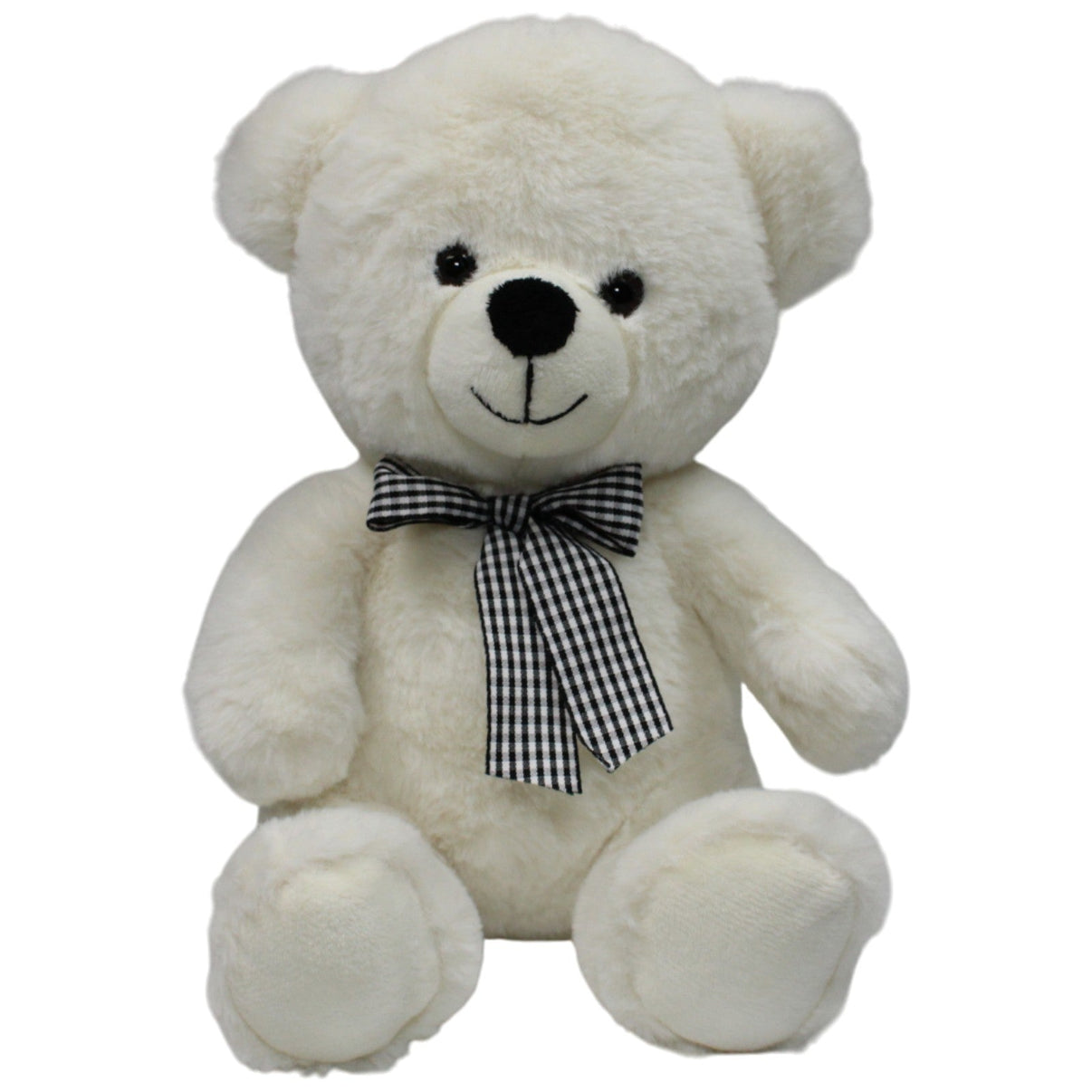 123000018332 Sunkid Weißer Bär mit Schleife Kuscheltier Kumpel Leo 30cm Bär ebay - stofftiere