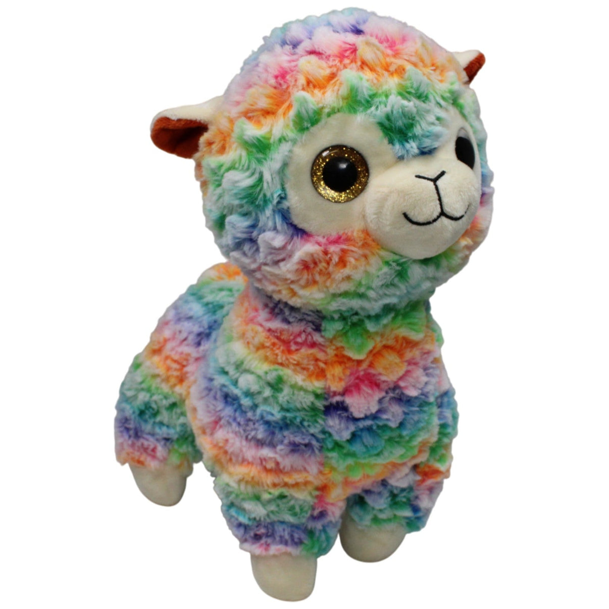 123000018348 Unbekannt Süßes buntes Alpaka Kuscheltier Kumpel Leo 33cm Alpaka ebay - stofftiere