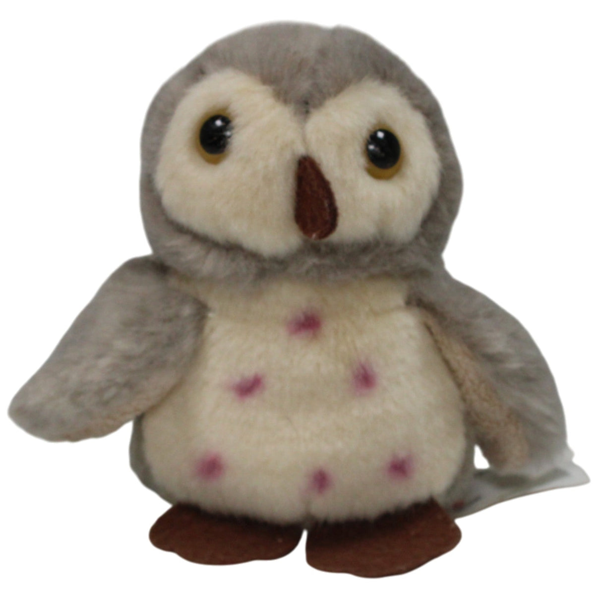 123000018355 Wild Republic Kleine graue Eule Kuscheltier Kumpel Leo 12cm Beige ebay - stofftiere