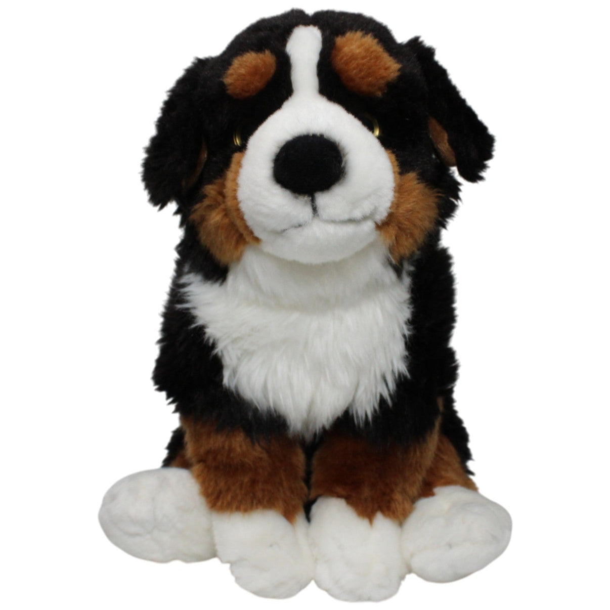 123000018373 Nicotoy Süßer Berner Sennenhund Welpe, sitzend Kuscheltier Kumpel Leo 30cm Braun ebay - 20 - stofftiere