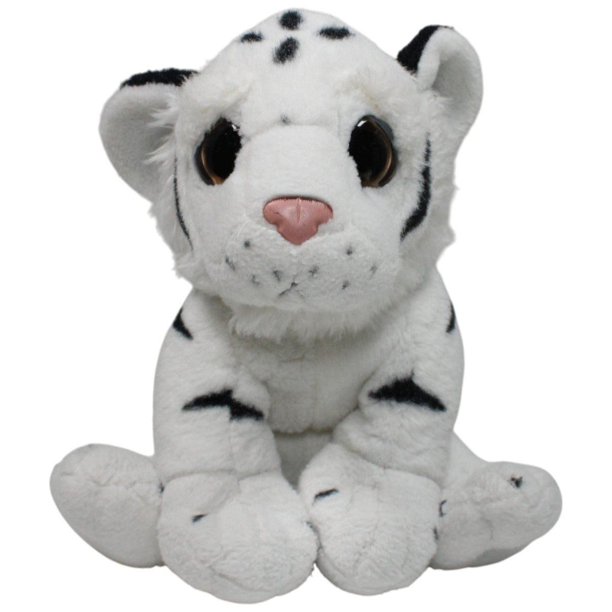 123000018382 Unbekannt Süßer weißer Tiger, sitzend Kuscheltier Kumpel Leo 30cm ebay - stofftiere Gebraucht