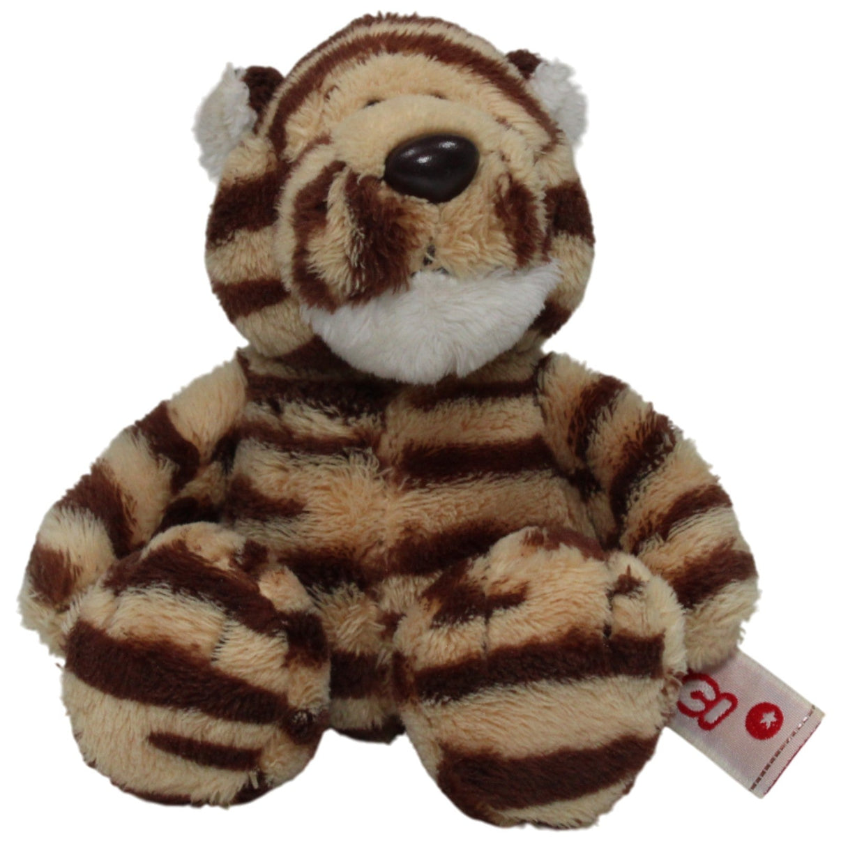 123000018393 NICI Tiger, klein Kuscheltier Kumpel Leo 15cm _GREEN WEEK_ Beige