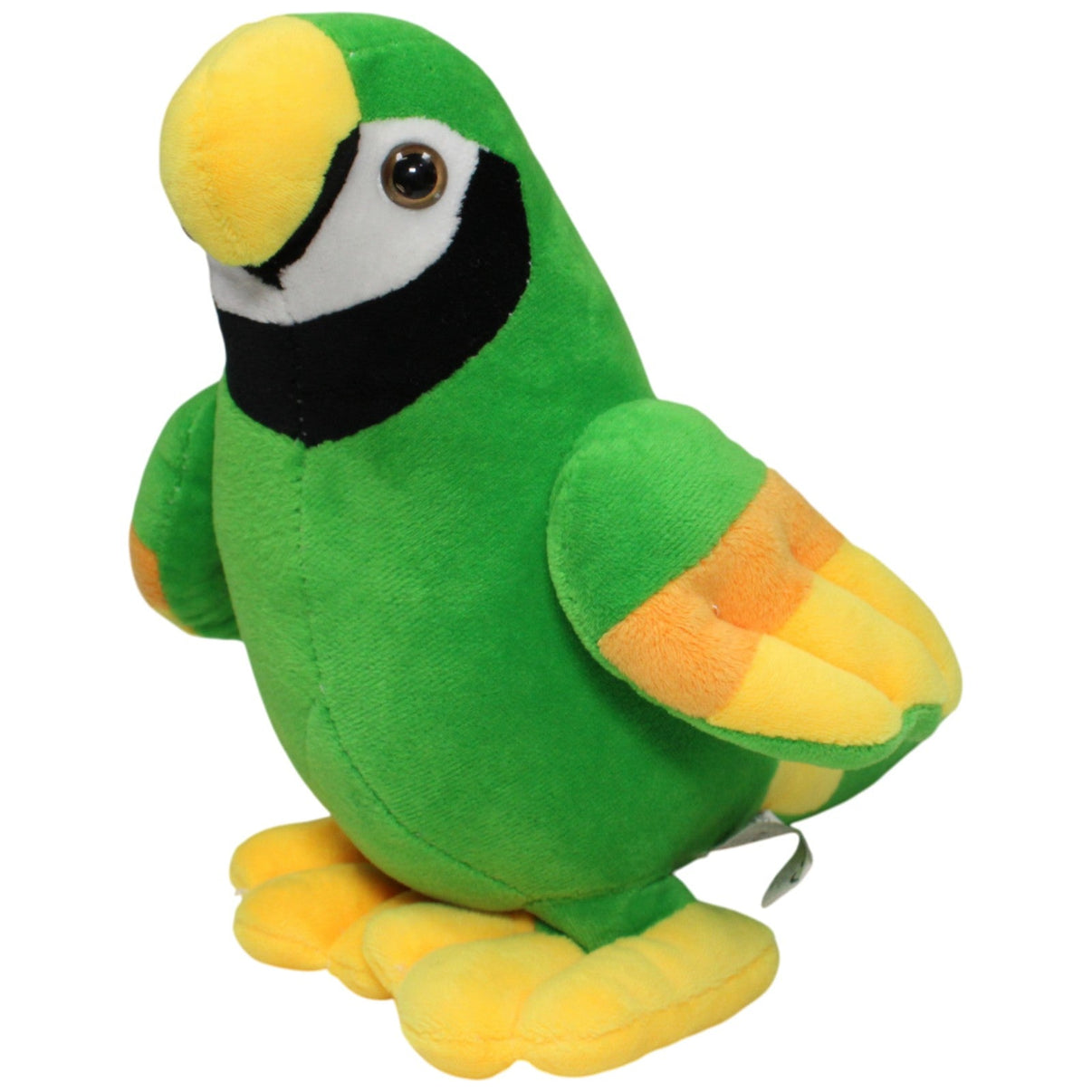123000018397 MENTA Y LIMON DECORACION Großer grüner Papagei "Gran Canaria" Kuscheltier Kumpel Leo 30cm _GREEN WEEK_ ebay - stofftiere