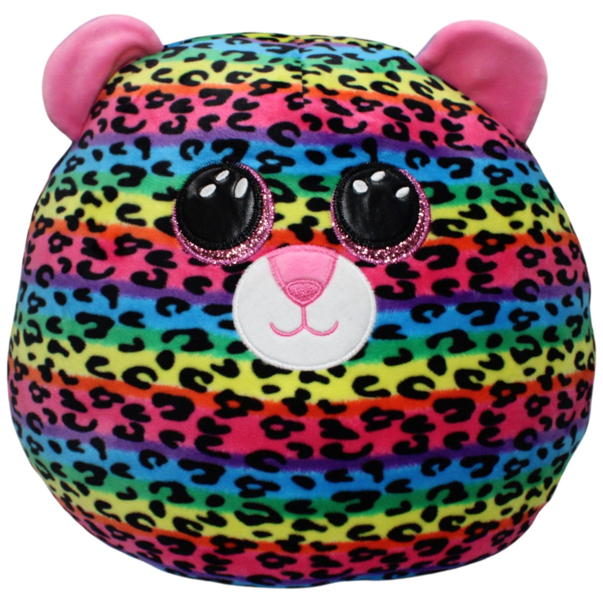 123000018408 TY Squish a Boos, Leopard Dotty Kuscheltier Kumpel Leo 35cm _GREEN WEEK_ ebay - stofftiere