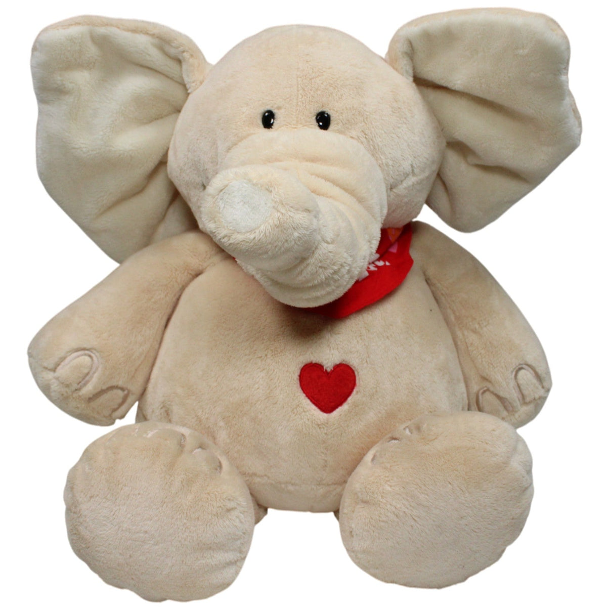123000018435 NICI Beiger XL Elefant Max, (Magnetische Hände) Kuscheltier Kumpel Leo 50cm _GREEN WEEK_ Beige