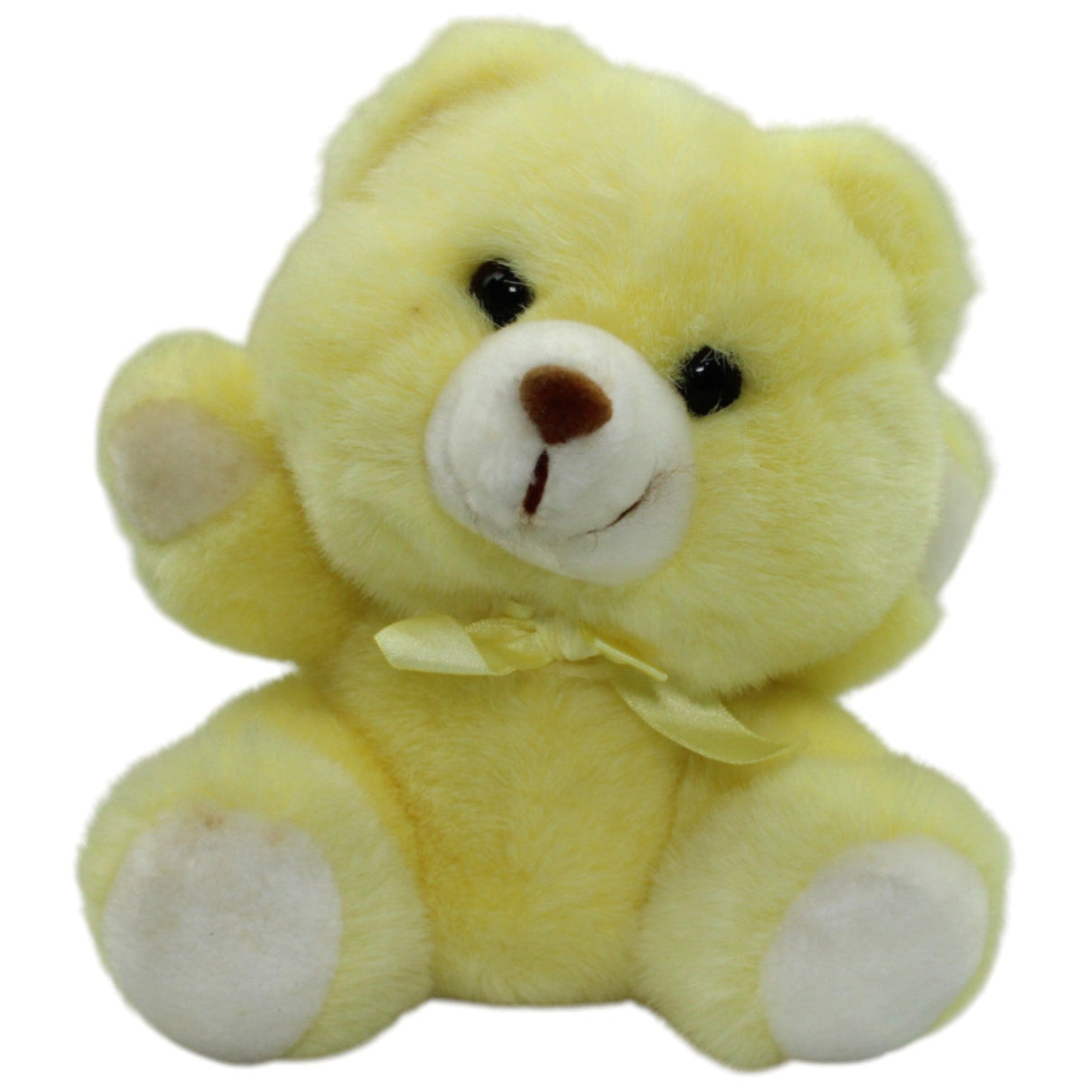 123000018450 TRODAG Gelber süßer Teddybär Kuscheltier Kumpel Leo 22cm _GREEN WEEK_ ebay - stofftiere