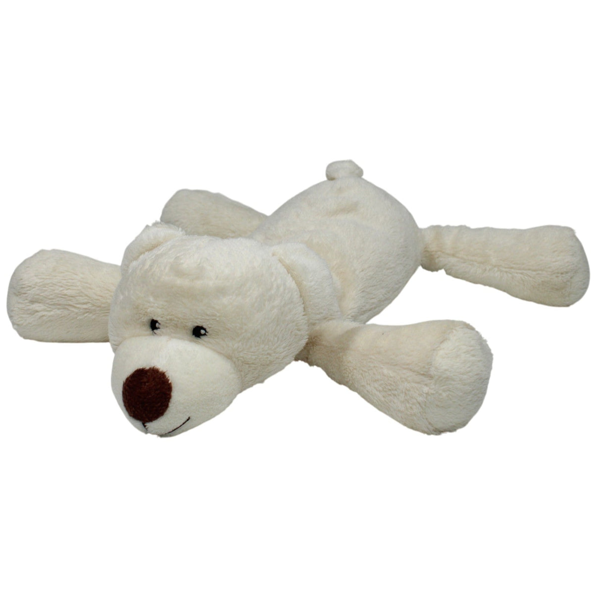 123000018462 Unbekannt Liegender Schlenker - Eisbär Kuscheltier Kumpel Leo 33cm _GREEN WEEK_ ebay - stofftiere