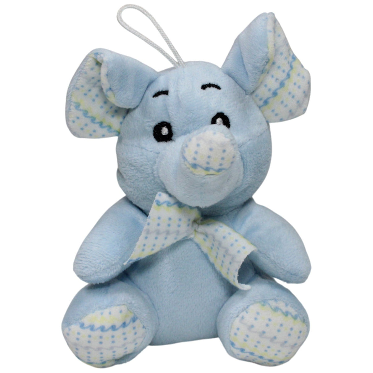 123000018463 SUN - DAY Süßer blauer Elefant Kuscheltier Kumpel Leo 17cm _GREEN WEEK_ Blau