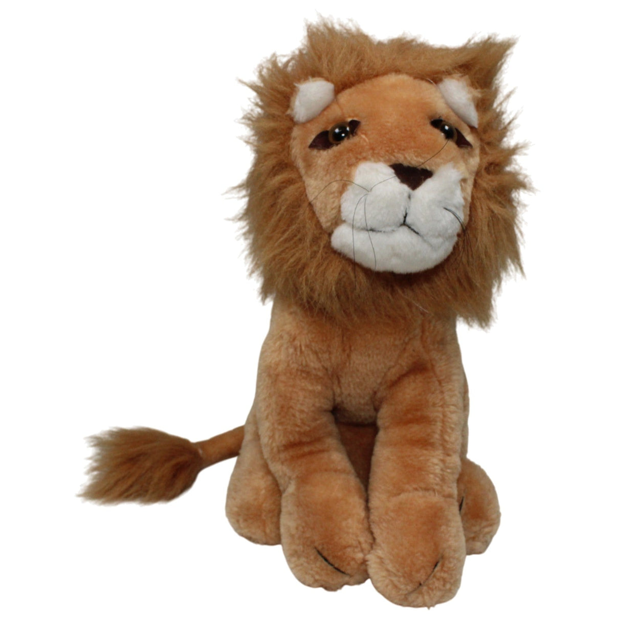 123000018496 Paul Hamburg Schöner großer Löwe, sitzend Kuscheltier Kumpel Leo 33cm _GREEN WEEK_ Braun