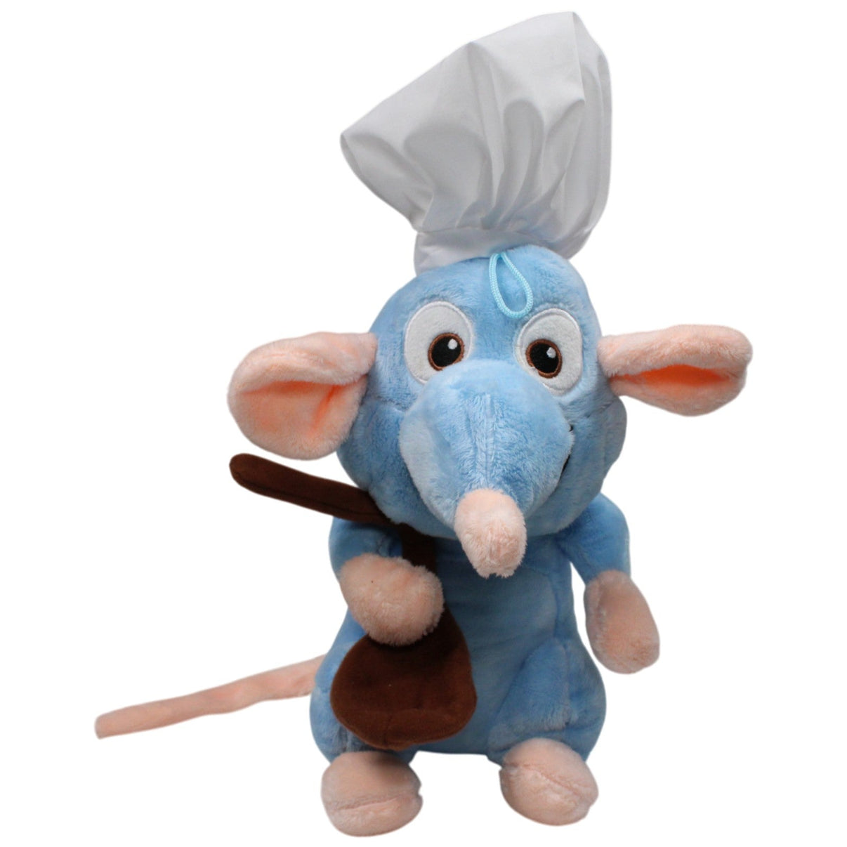 123000018498 Unbekannt XL Ratte Rémy mit Kelle und Kochmütze aus Disney Ratatouille Kuscheltier Kumpel Leo 40cm _GREEN WEEK_ Blau