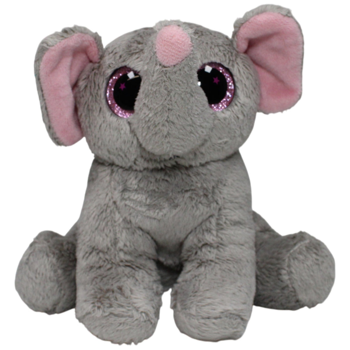 123000018502 Eu.Promotions LovEyes, Elefant mit Glitzer - Augen Kuscheltier Kumpel Leo 15cm _GREEN WEEK_ ebay - stofftiere