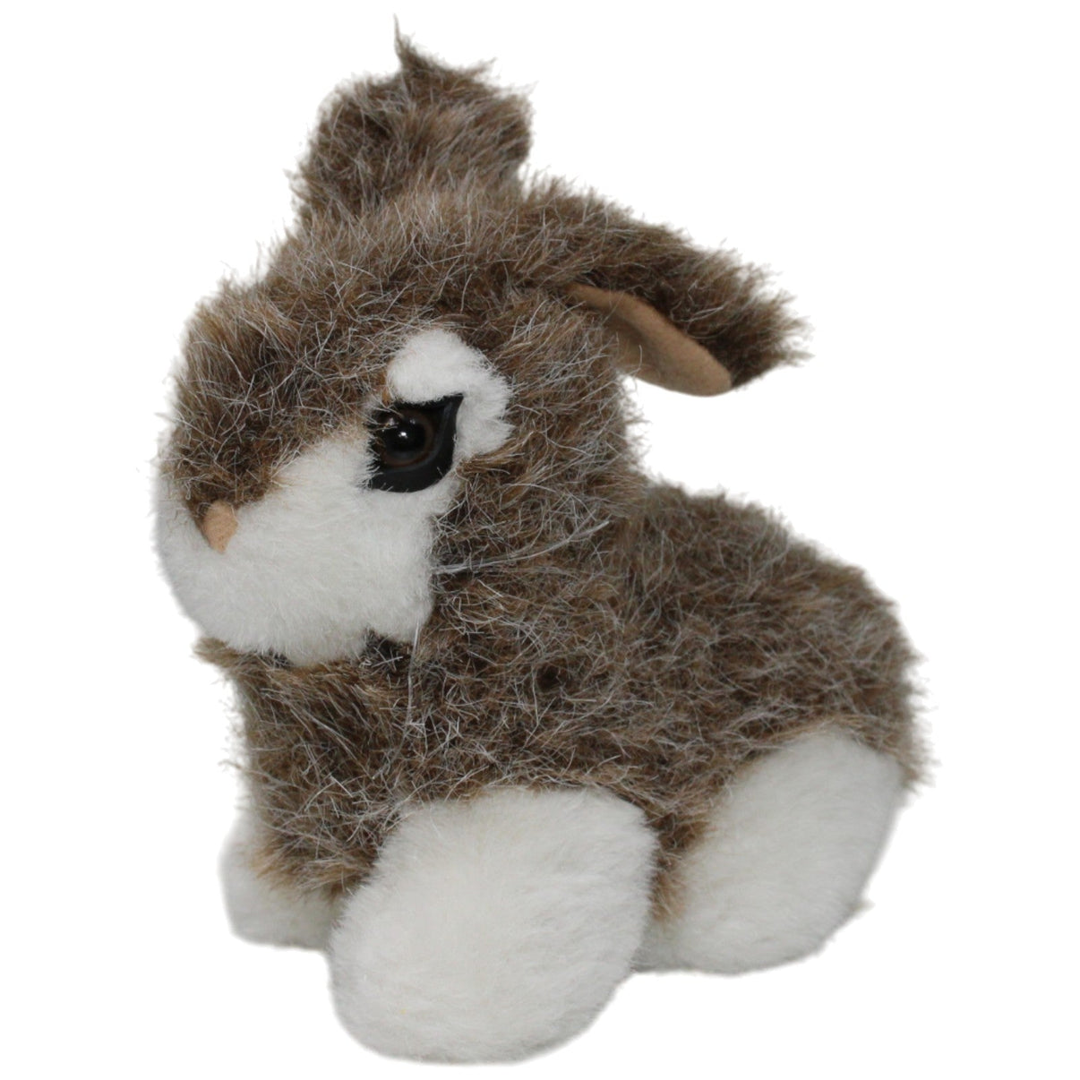 123000018515 Sandy Kleiner braun - weißer Hase Kuscheltier Kumpel Leo 15cm _GREEN WEEK_ Braun