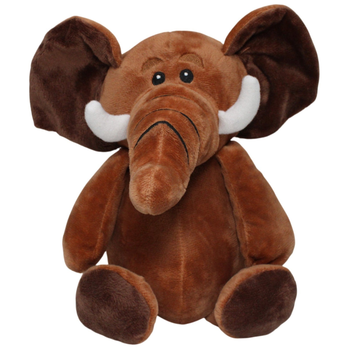 123000018521 Jutrzenka Dobre Miasto Brauner Elefant Kuscheltier Kumpel Leo 30cm _GREEN WEEK_ Braun