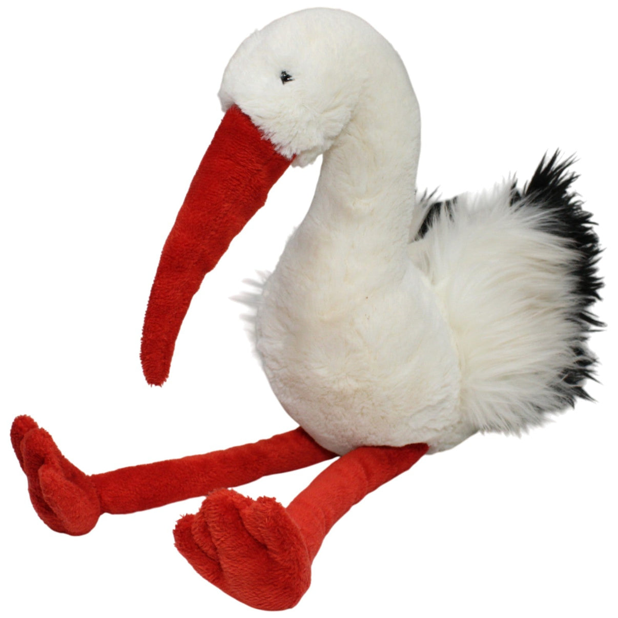 123000018522 RAPPA Schöner weicher XL Storch Kuscheltier Kumpel Leo 40cm _GREEN WEEK_ ebay - stofftiere