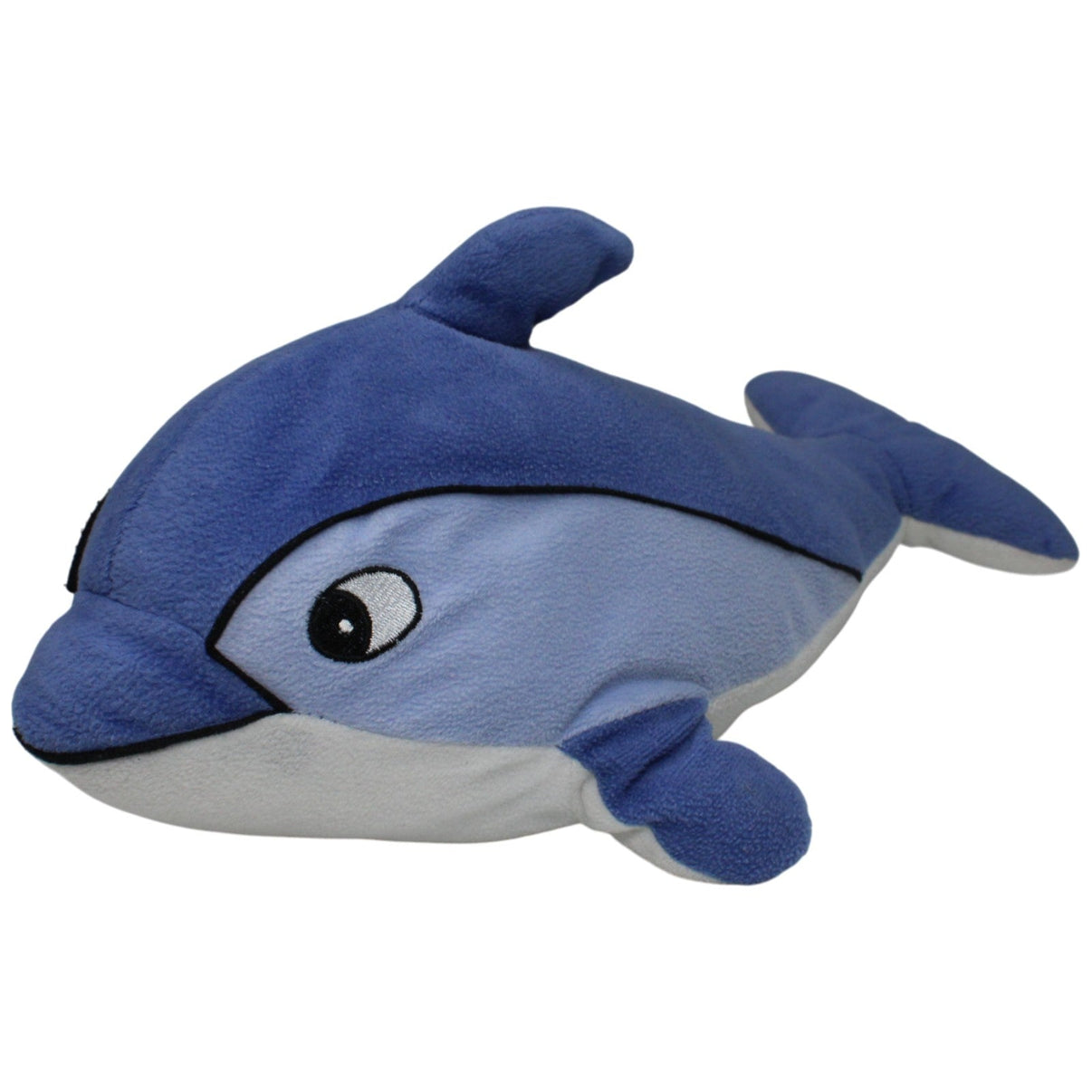 123000018524 Unbekannt XL Delfin, blau - weiß Kuscheltier Kumpel Leo 44cm _GREEN WEEK_ Blau