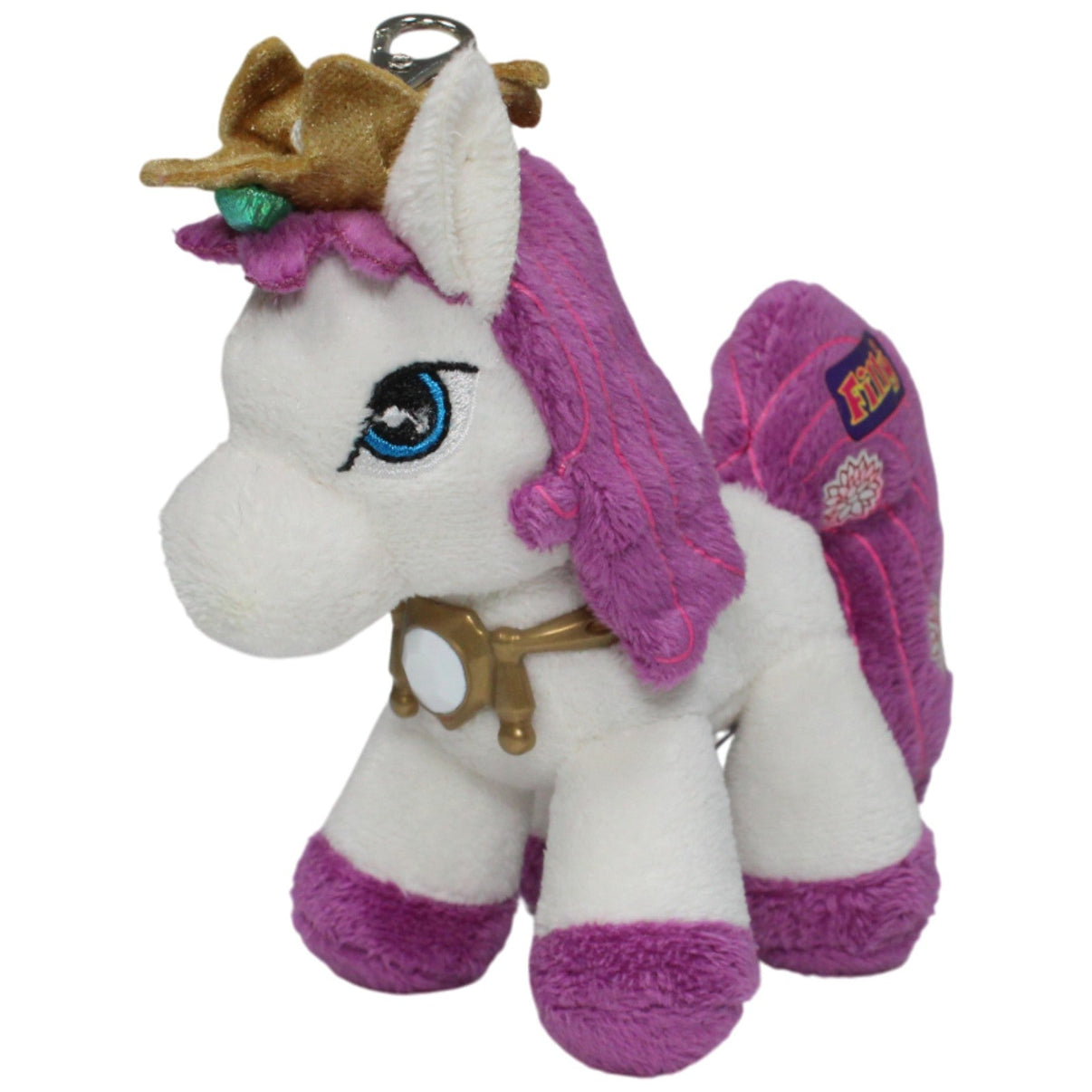 123000018540 Simba Filly, Pony mit Krone und lila Mähne Schlüsselanhänger Kumpel Leo 15cm _GREEN WEEK_ ebay - taschen - rucksaecke