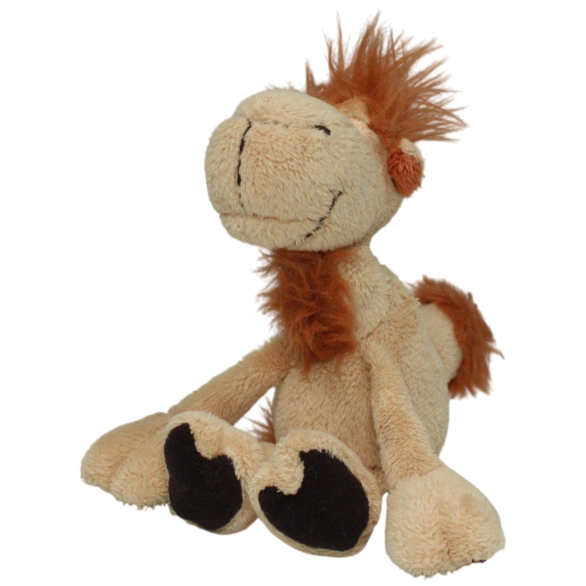 123000018544 NICI Kleines Schlenker Dromedar, sitzend Kuscheltier Kumpel Leo 17cm _GREEN WEEK_ Braun