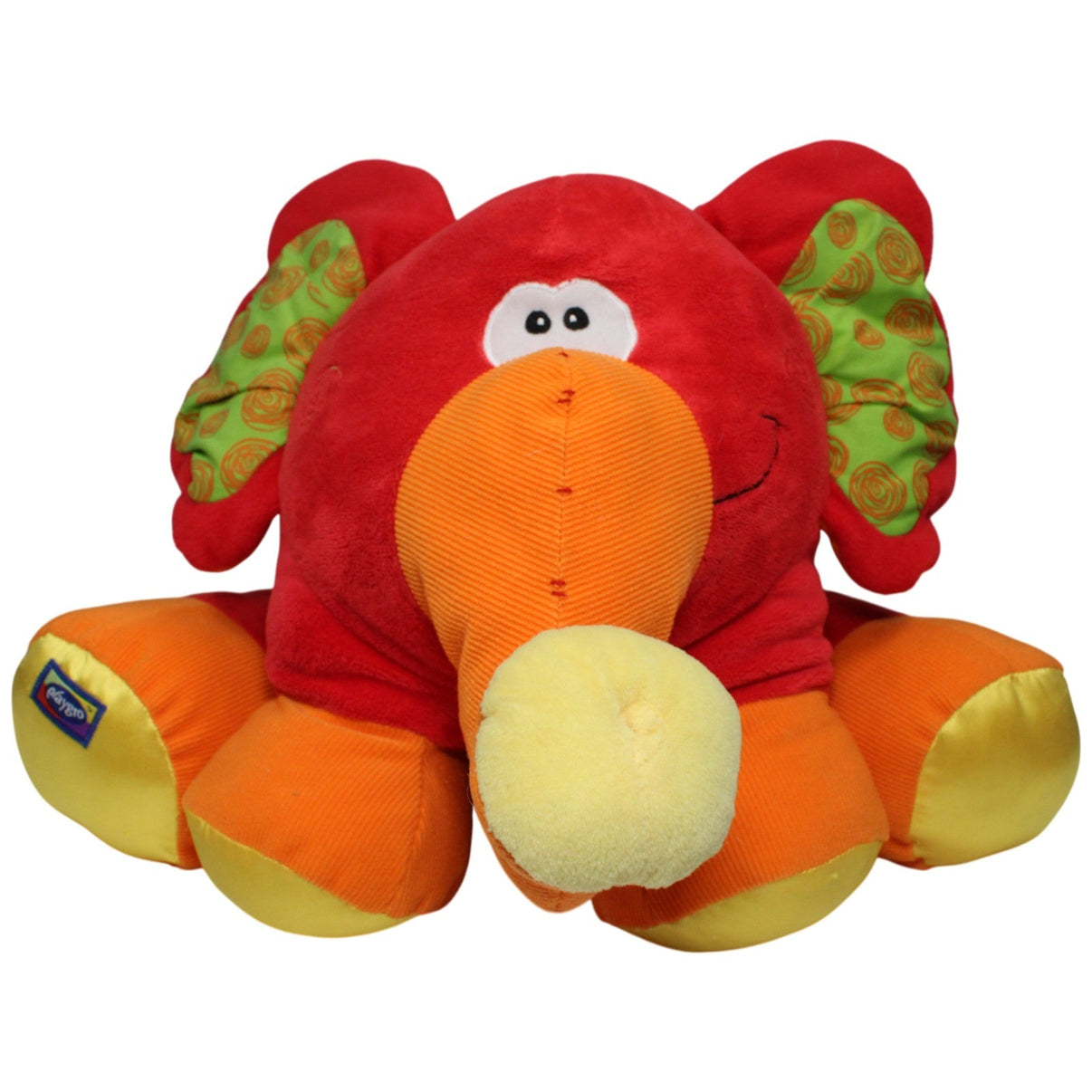 123000018574 Playgro Giggle Ball Trumpet, Roter Elefant Activity - Kuscheltier Kumpel Leo 40cm _GREEN WEEK_ Activity - Kuscheltier