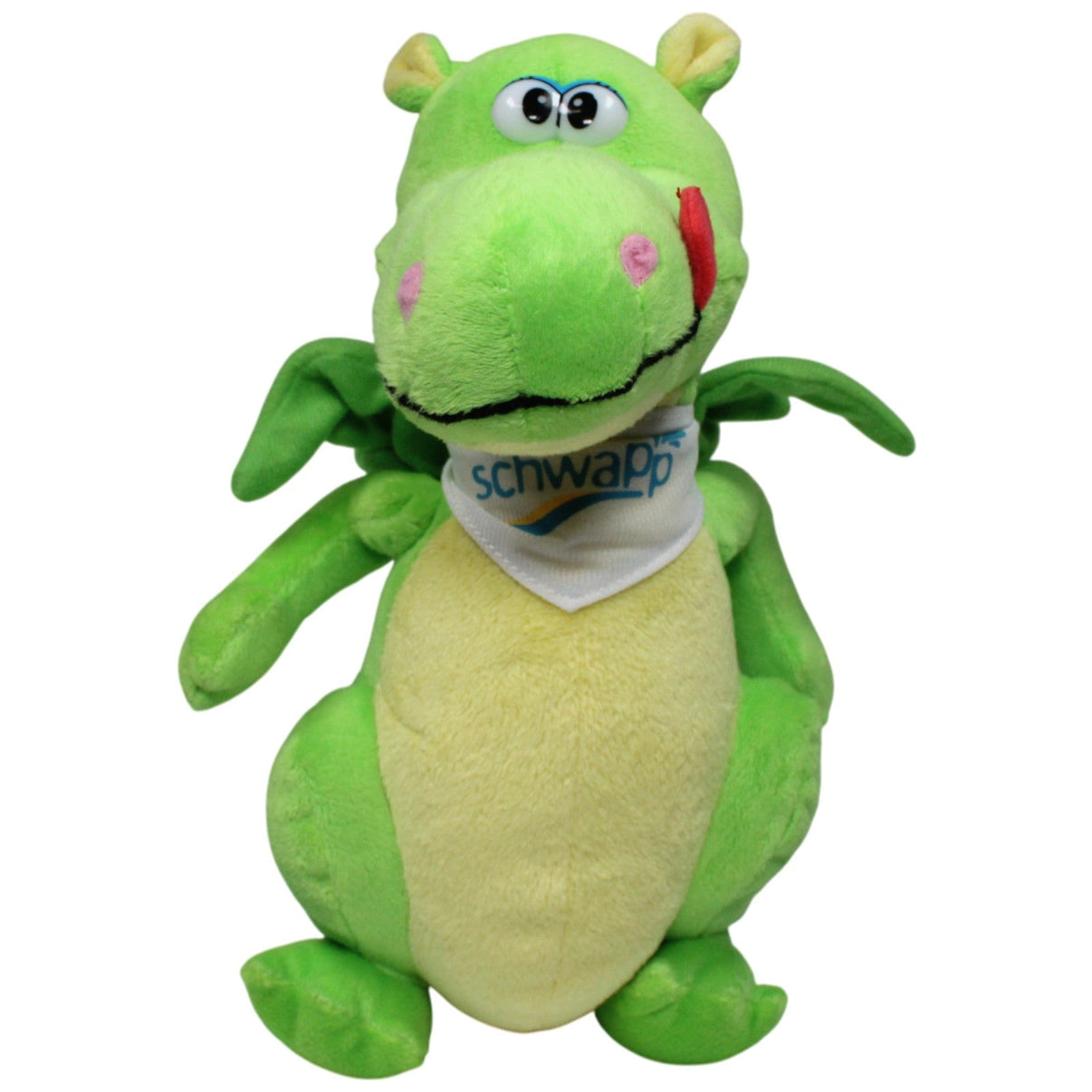 123000018630 Openmindz Schwapp, grüner Drache Kuscheltier Kumpel Leo 27cm _GREEN WEEK_ Drache
