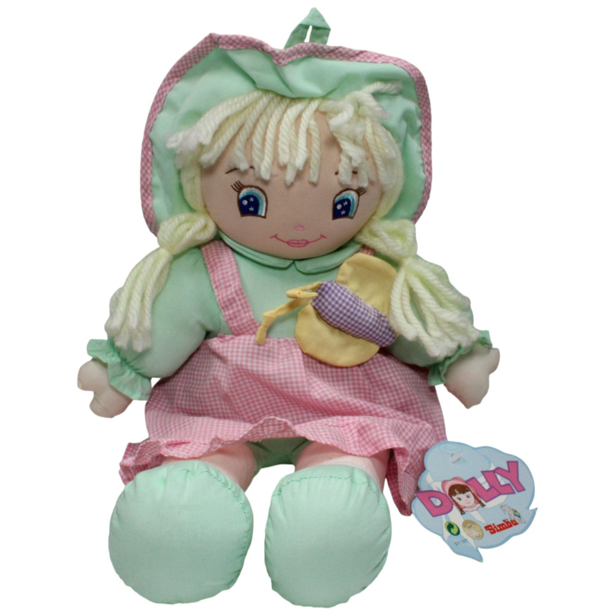 123000018677 Simba XL Dolly Stoffpuppe Kumpel Leo 45cm _Vintage_ ebay - neu - stofftiere