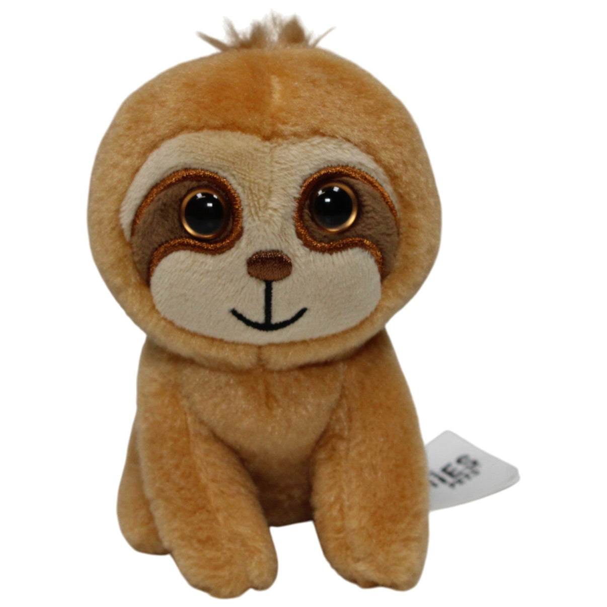 123000018694 Jazwares Petooties, Faultier Kuscheltier Kumpel Leo 13cm Beige Braun