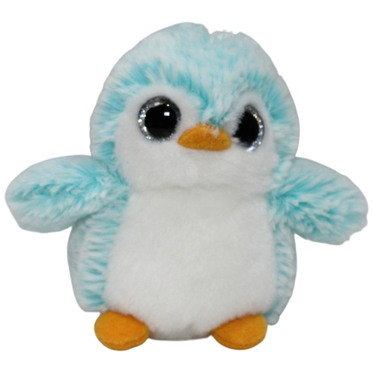 123000018695 Aurora Pinguin PomPom mit Glitzeraugen Schlüsselanhänger Kumpel Leo 15cm Blau ebay - stofftiere