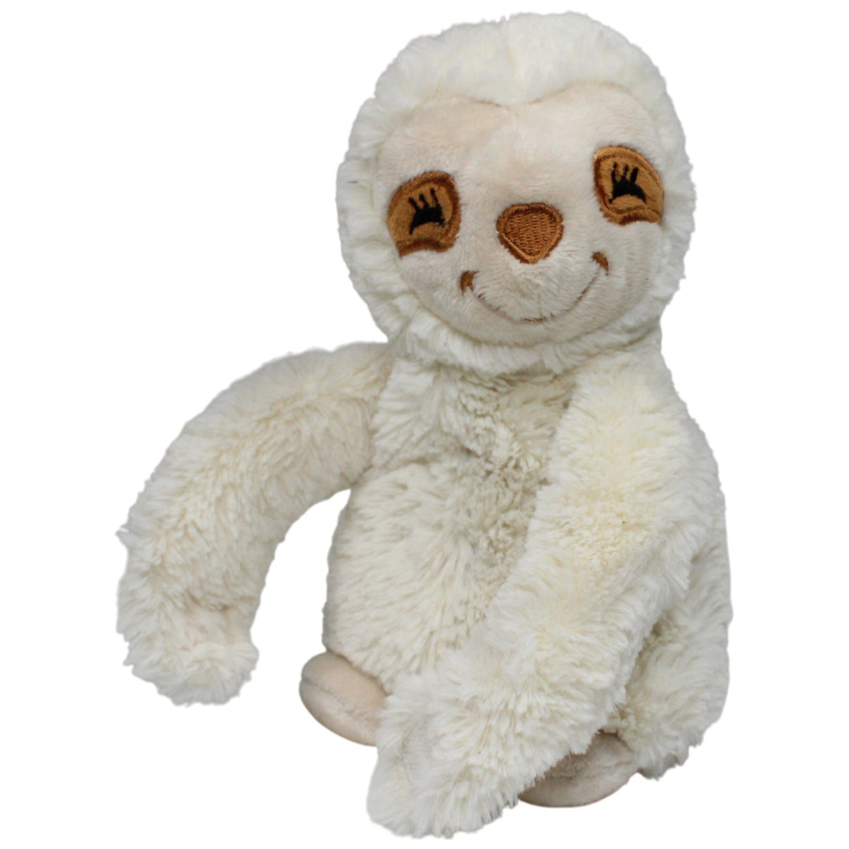 123000018707 Unbekannt Süßes weißes Faultier mit Klett - Händen Wärmekissen mit Bezug Kumpel Leo 22cm Beige ebay - stofftiere