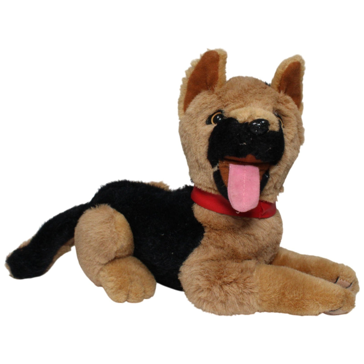 123000018725 Unbekannt Schäferhund mit Halsband, liegend Kuscheltier Kumpel Leo 30cm Braun ebay - stofftiere