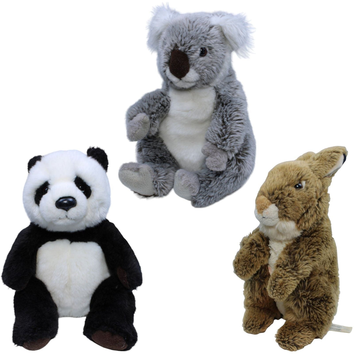 123000018735 Bon Ton Toys WWF Sanfte Freunde Kuscheltier Kumpel Leo 23cm 25cm Braun