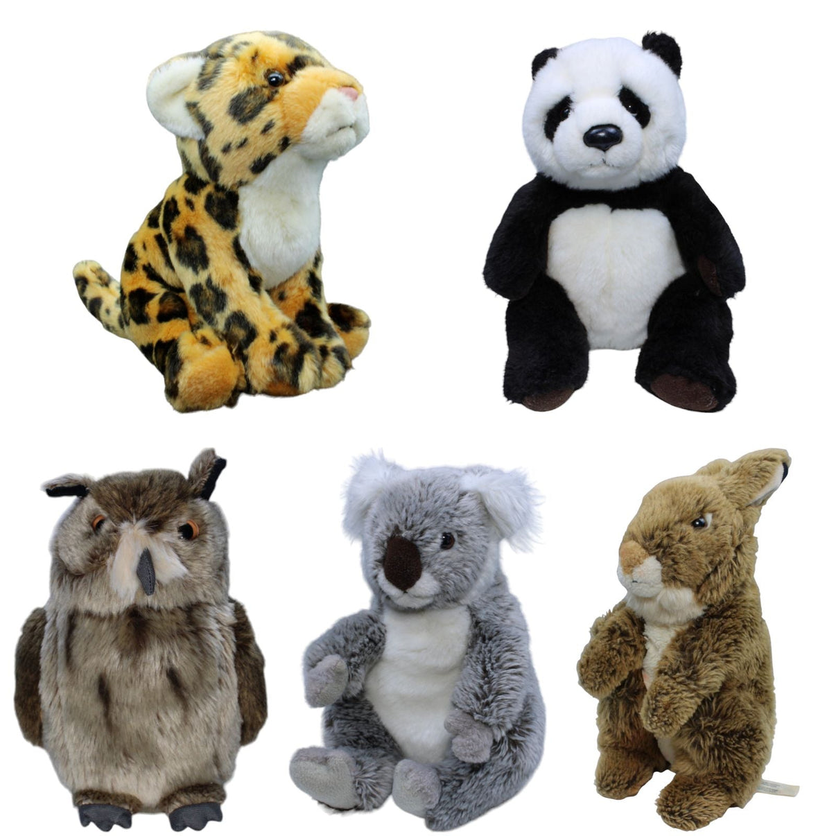 123000018738 Bon Ton Toys WWF, kleine Tierwelt Kuscheltier Kumpel Leo 23cm 25cm Beige