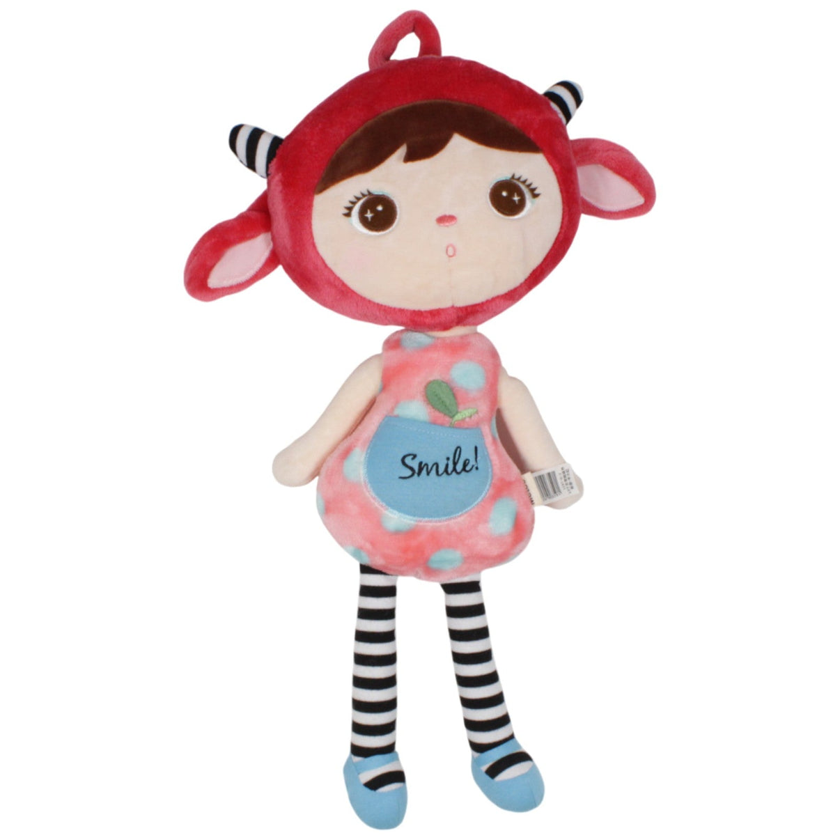 123000018746 metoo Metoo, XL Erdbeer - Mädchen "Smile" Puppe Kumpel Leo 45cm Beige ebay - stofftiere