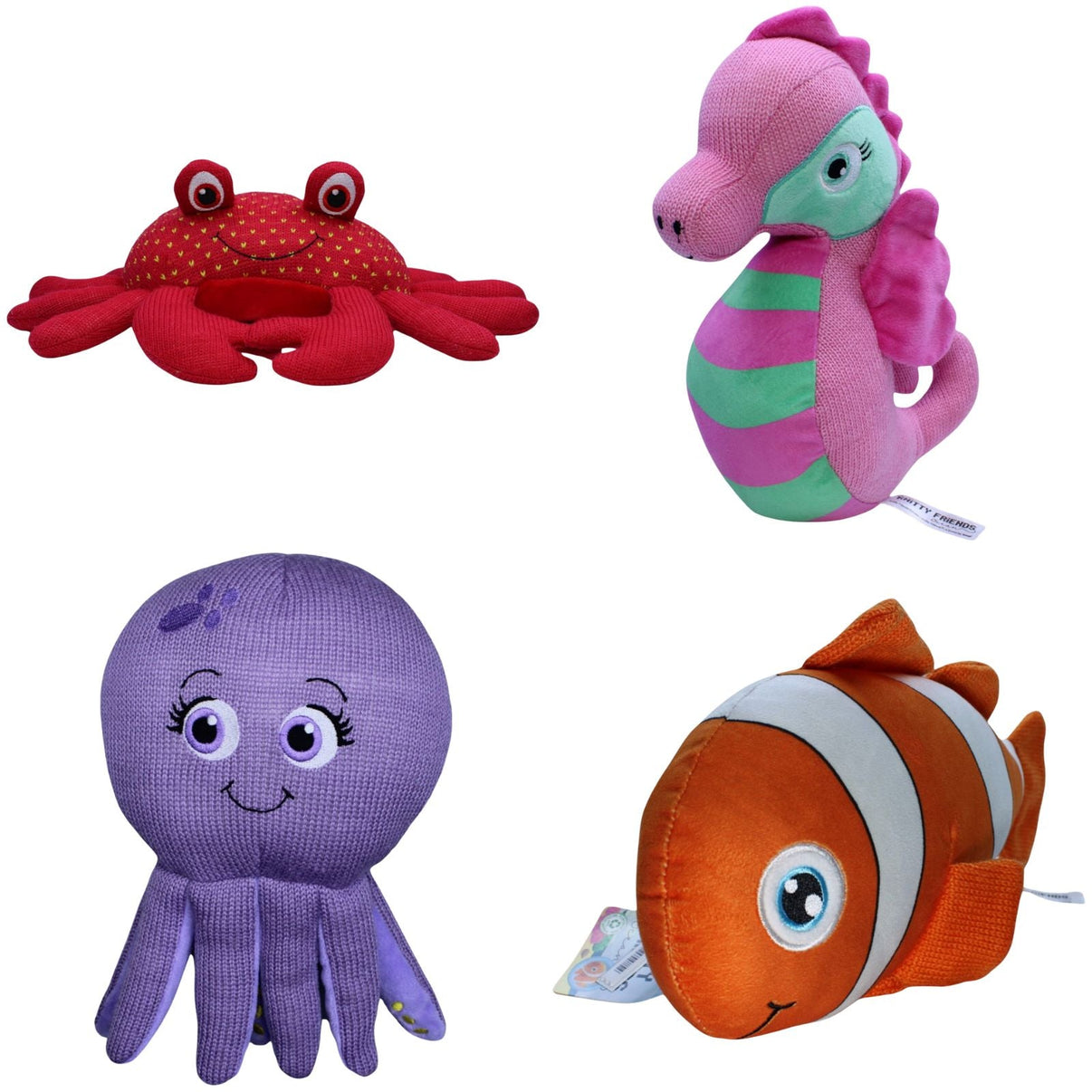 123000018754 Boost Collectibles Knitty Friends Ocean, bunte Meeresfreunde Kuscheltier Kumpel Leo 25cm 36cm ebay - 20 - stofftiere