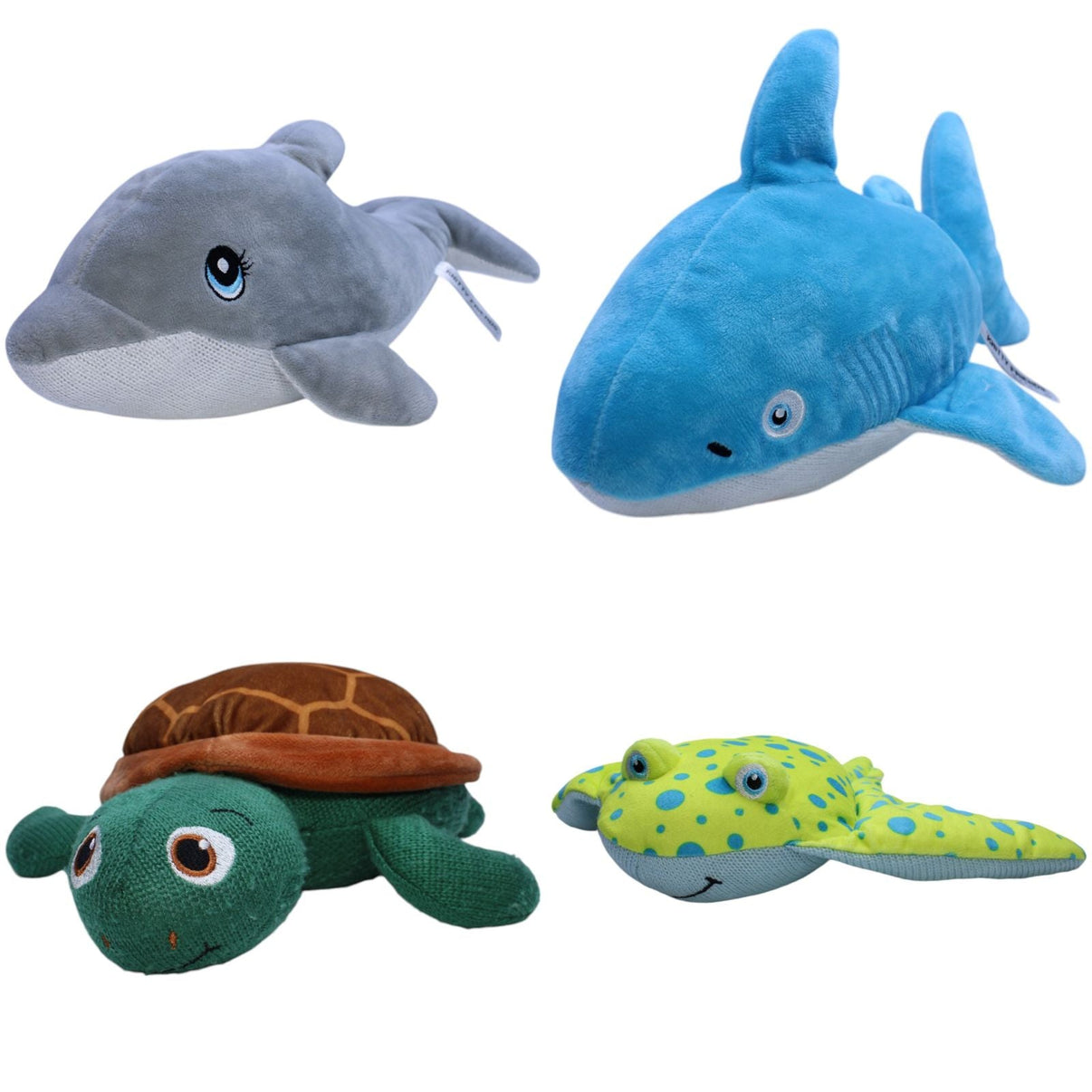 123000018760 Boost Collectibles Knitty Friends Ocean, große Ozeanabenteurer Kuscheltier Kumpel Leo 28cm 37cm Blau