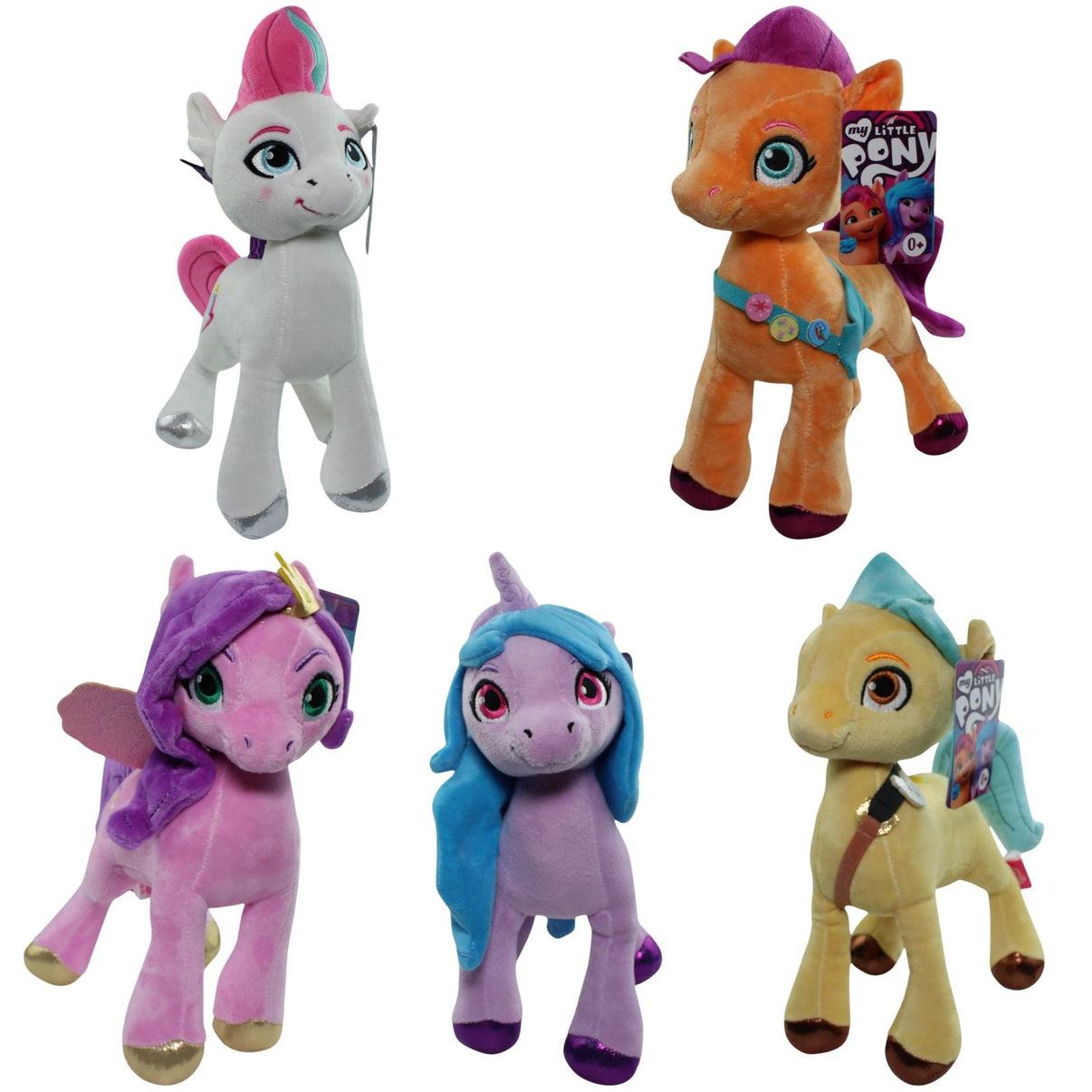 123000018780 Play by Play My Little Pony: Eine neue Generation, Komplettset Kuscheltier Kumpel Leo 27cm 33cm Charakter