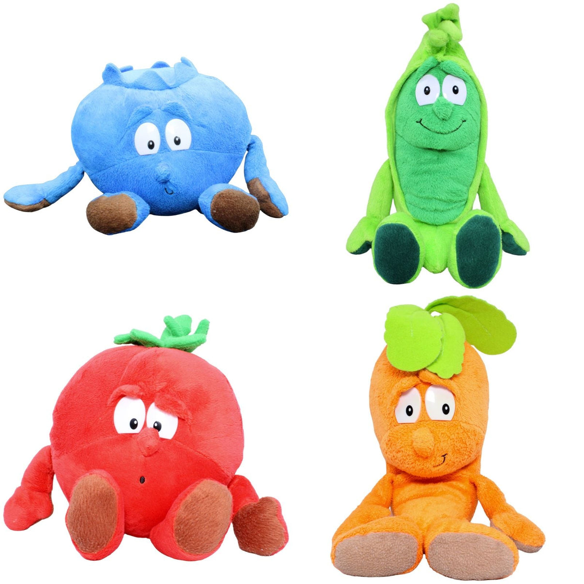 123000018783 TCC Global Goodness Gang, Paket 2 Kuscheltier Kumpel Leo 18cm 32cm Blau