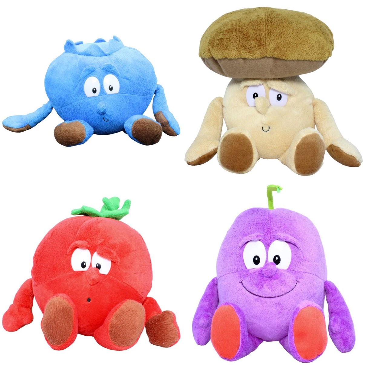 123000018786 TCC Global Goodness Gang, Paket 5 Kuscheltier Kumpel Leo 18cm 33cm Beige