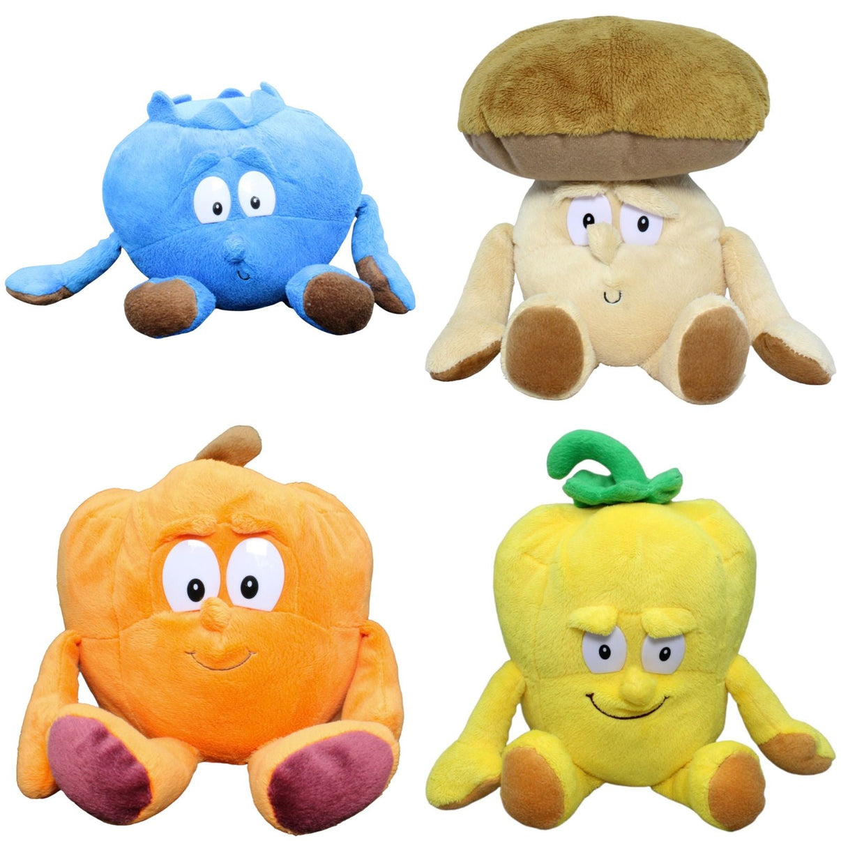 123000018787 TCC Global Goodness Gang, Paket 6 Kuscheltier Kumpel Leo 18cm 30cm Beige