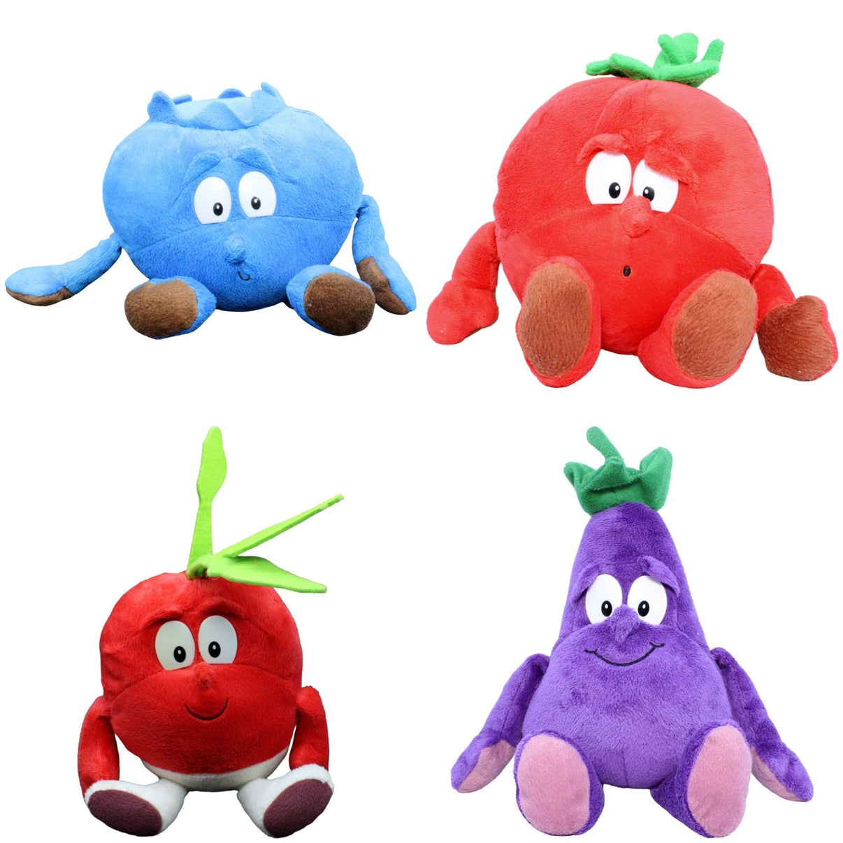 123000018790 TCC Global Goodness Gang, Paket 9 Kuscheltier Kumpel Leo 18cm 37cm Blau