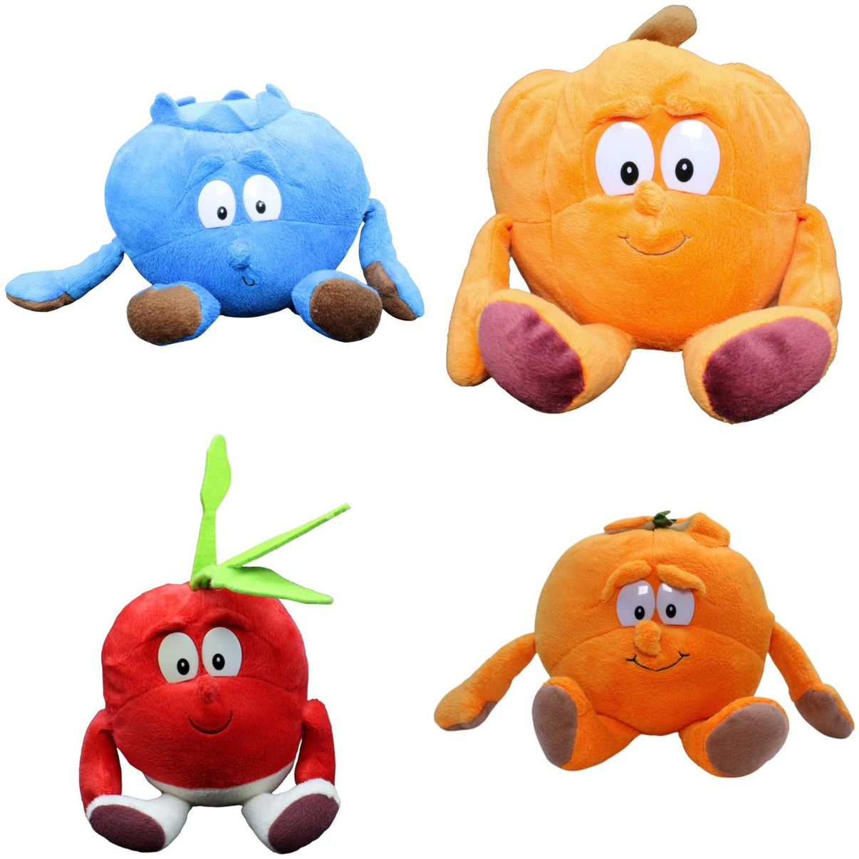 123000018791 TCC Global Goodness Gang, Paket 10 Kuscheltier Kumpel Leo 18cm 37cm Blau