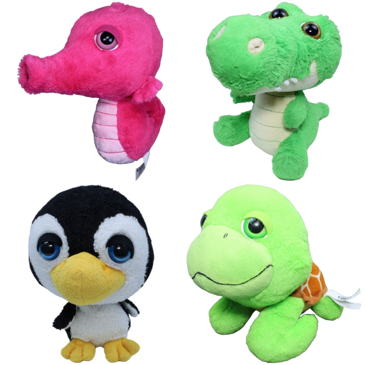 123000018824 TCC Global Ocean Buddies, Tropen & Küsten Freunde Kuscheltier Kumpel Leo 18cm 24cm Alligator