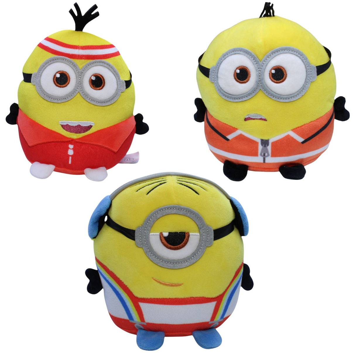 123000018826 Jakala Minions in Sportkleidung, 3er - Set Plüschfigur Kumpel Leo 16cm Charakter ebay - 20 - stofftiere