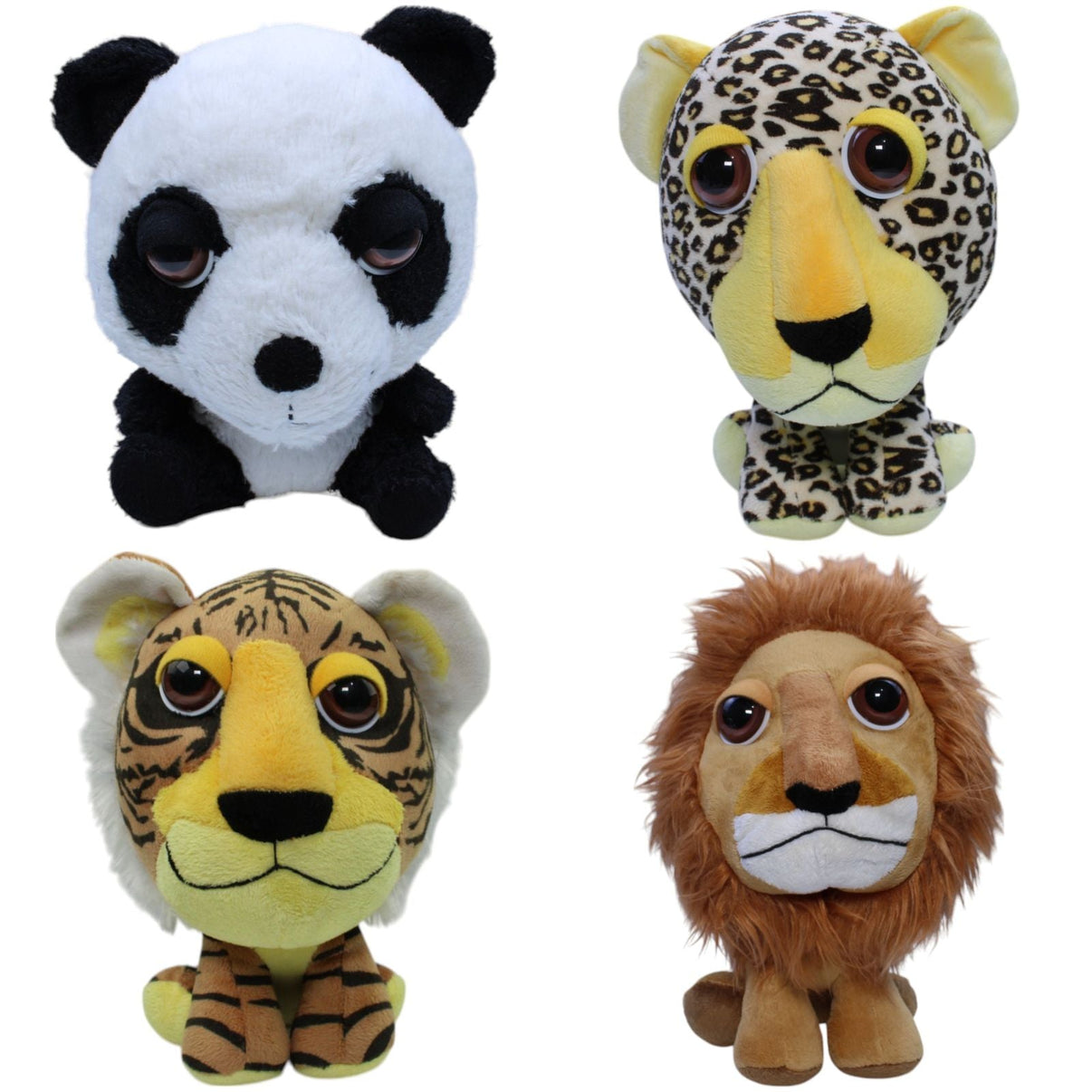 123000018834 TCC Global Protected World, Wildkatzen & Safari Kuscheltier Kumpel Leo 22cm 24cm Beige