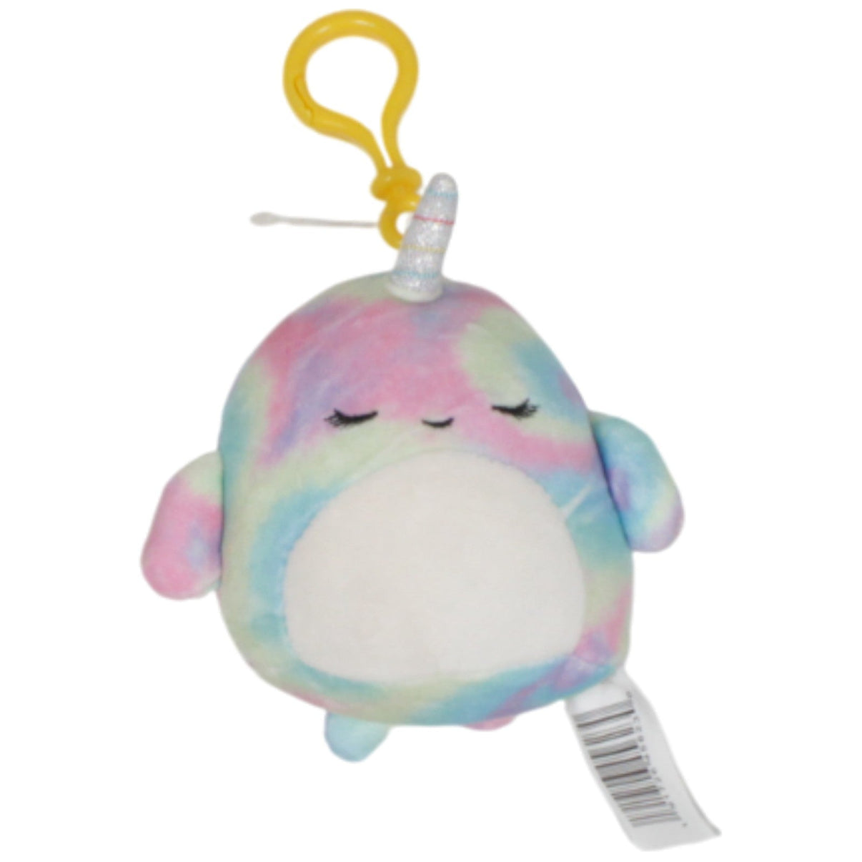 123000018917 Jazwares Squishmallows, Navina der Narwal Schlüsselanhänger Kumpel Leo 13cm 2024 ebay - taschen - rucksaecke