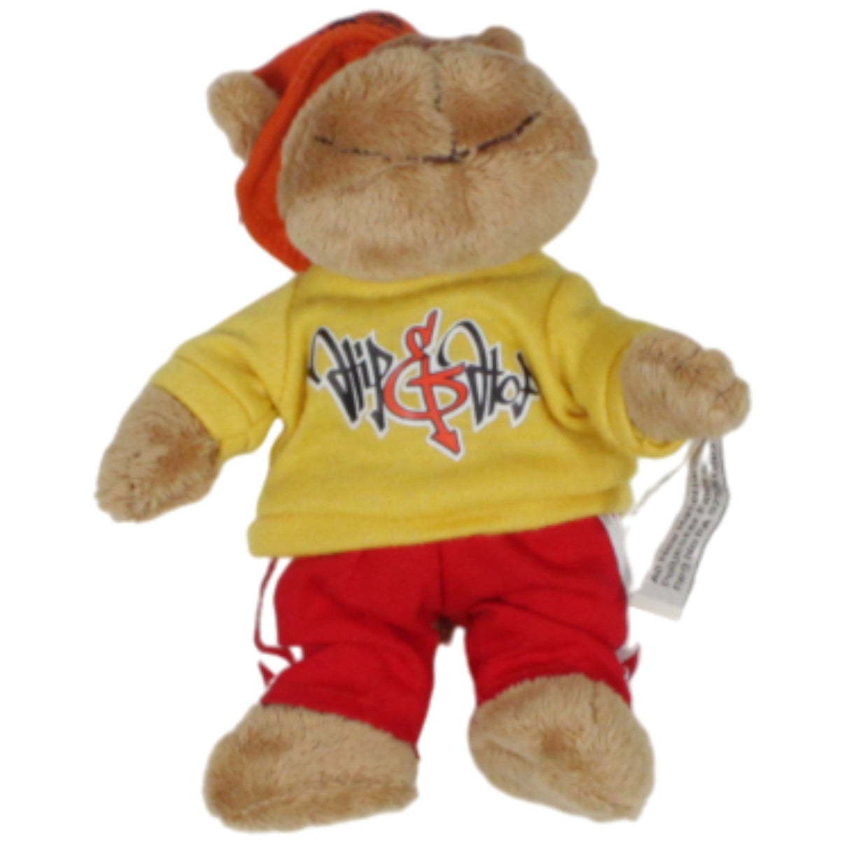 123000018920 Sunkid Hip Hop Hund Kuscheltier Kumpel Leo 16cm _Vintage_ Braun