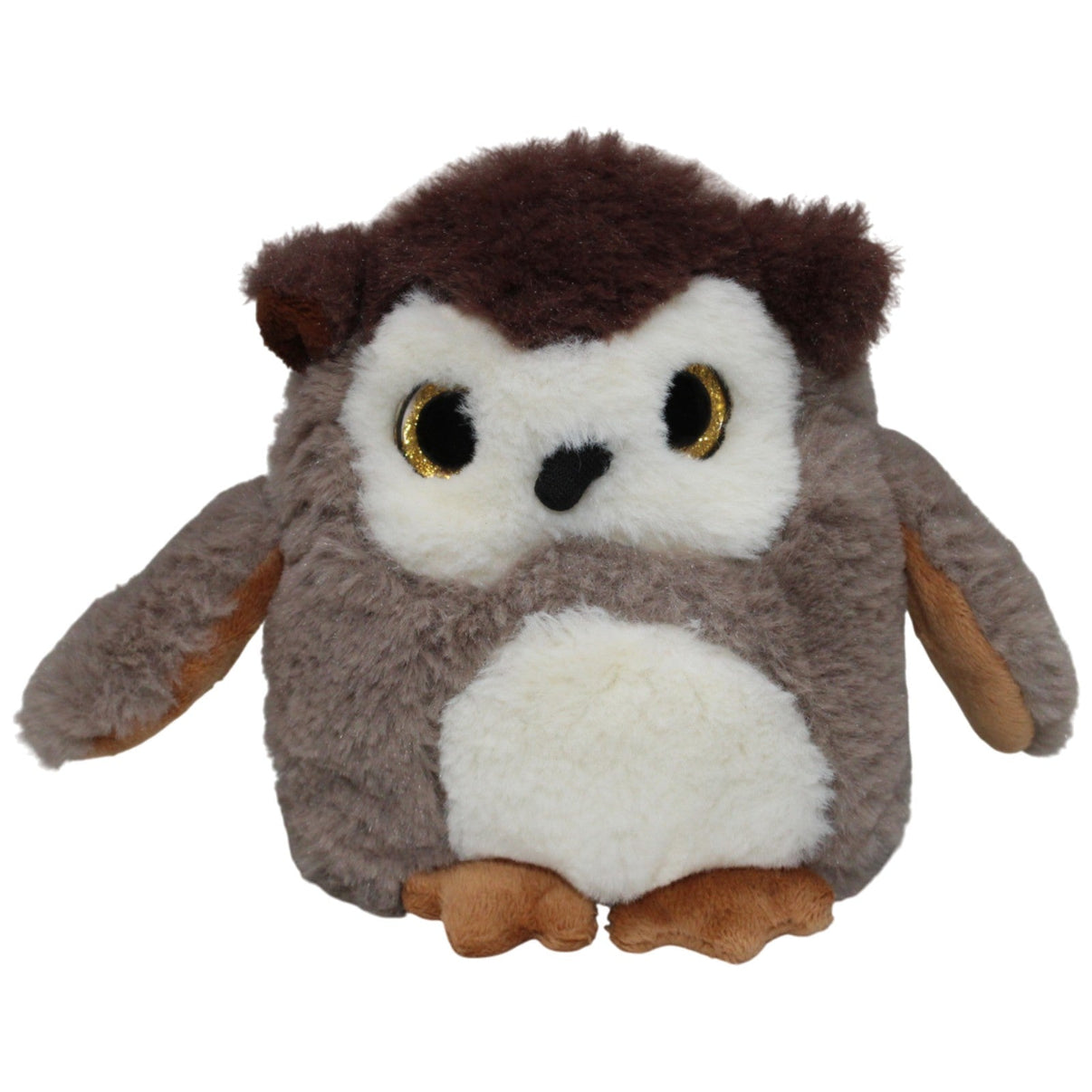 123000018962 Unbekannt Süße Eule mit Glitzeraugen, klein Kuscheltier Kumpel Leo 15cm Braun ebay - stofftiere