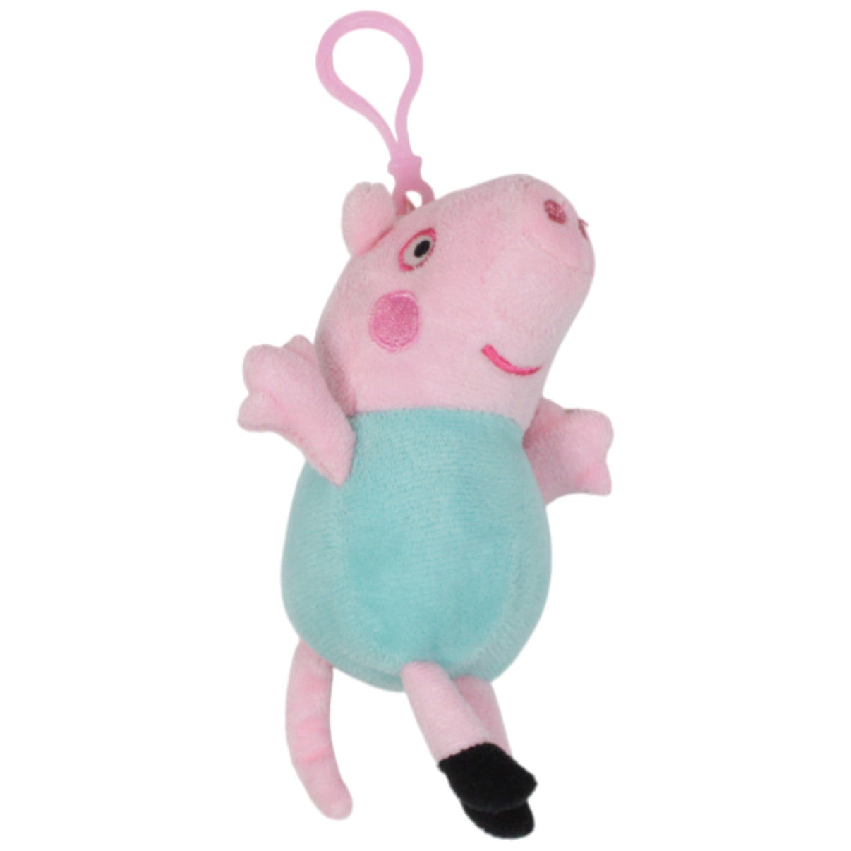 123000018988 Unbekannt Schorsch aus Peppa Wutz Schlüsselanhänger Kumpel Leo 14cm Blau Charakter